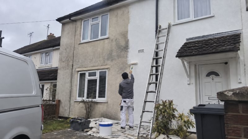Exterior Painting services in Mansfield, Nottinghamshire